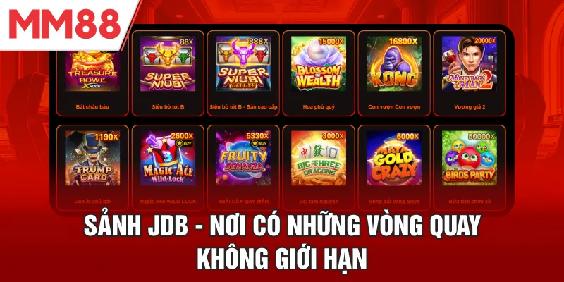 Sảnh JDB quay hũ